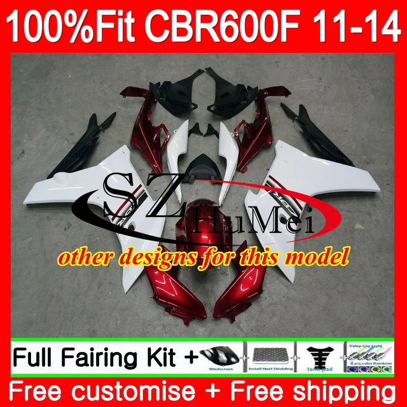 Литья под давлением для HONDA CBR600F4i синий CBR600F 11 12 13 14 116SH.3 CBR 600 F 600F CBR600 F4i 2011 2012 2013 2014
