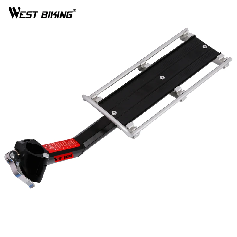 Велосипедный багажник WEST BIKING алюминиевая рама для заднего сиденья аксессуары