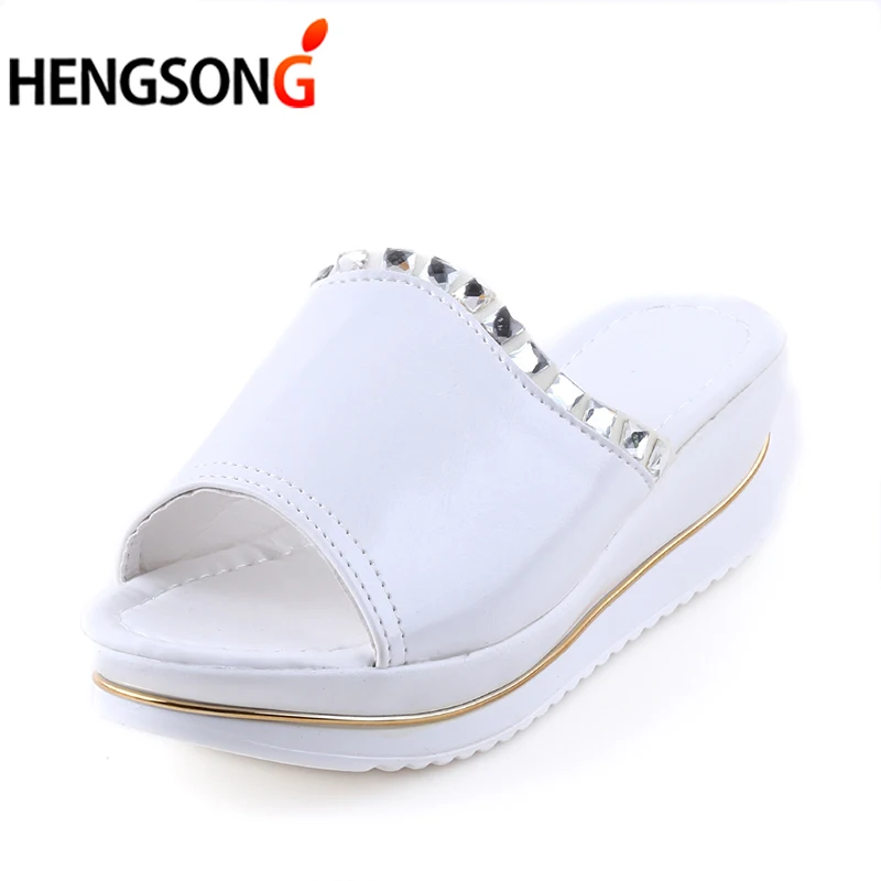 HENGSONG/sapato feminino Летние босоножки для девочек 2020 года Женские шлепанцы Босоножки на