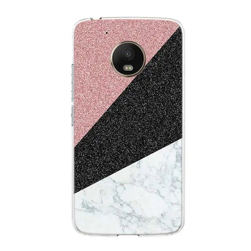Glitter Powder Marble Silicone Hull Shell Back Case For Motorola MOTO G7 G5 G5S G6 E4 E5 Plus G4 Play Riverdale Cover |