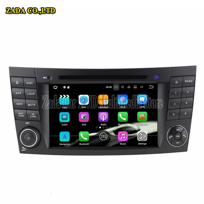 NAVITOPIA 7 дюймов 1024*600 4 ядра 2 ГБ Android 1 автомобилей Радио gps для Benz W211/W219 (2002/03-2008) /W463