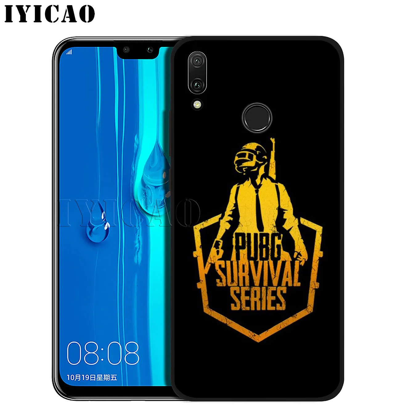 IYICAO PUBG Мягкий силиконовый чехол для телефона Huawei Mate 30 20 10 Pro Lite Nova 5I 4 3i 3 2i Черный из