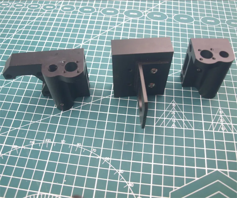 1 компл. Prusa i3/Anet A8 обновление X осевые части алюминиевый Металл X осевые части X Натяжной правый/левый комплект с X осевой натяжитель ремня