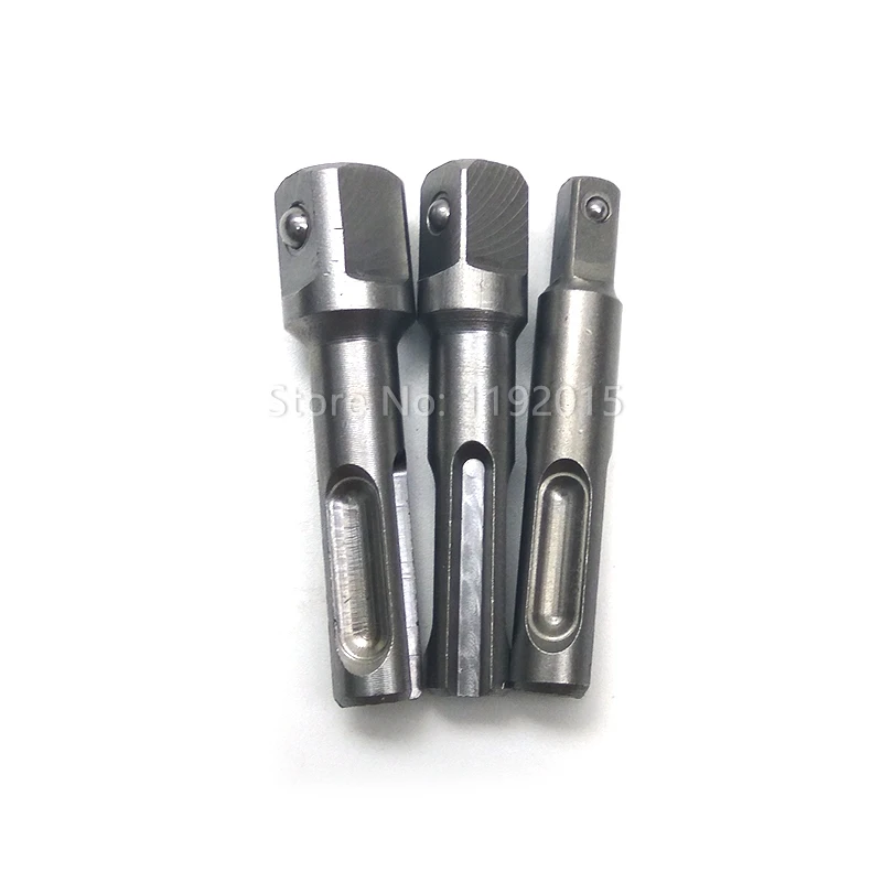 ZtDpLsd 3 шт. 1/4 &quot3/8&quot 1/2 &quotSDS плюс гнездовая отвертка сверло для адаптера