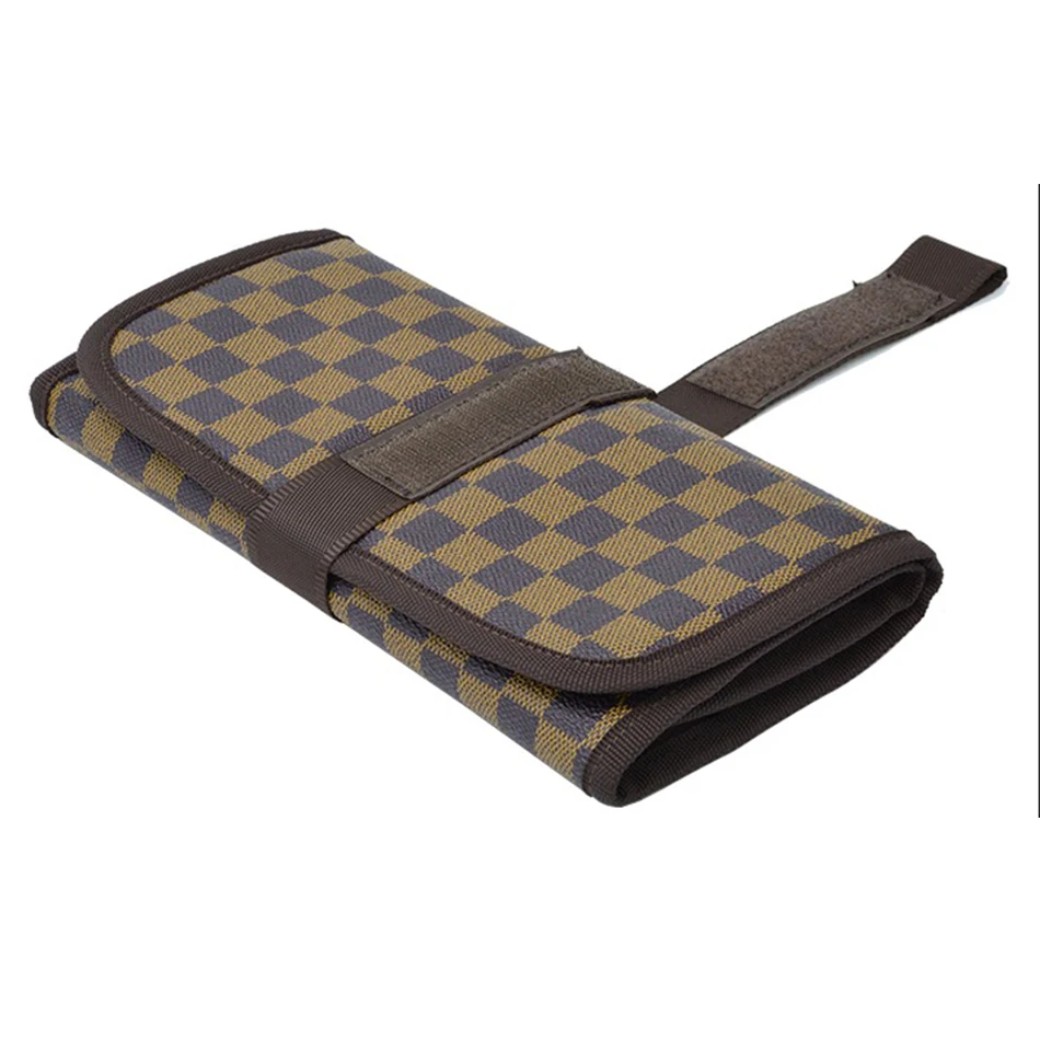 Кожа Парикмахерская волосы расчески для стрижки сумка Салон парикмахерские