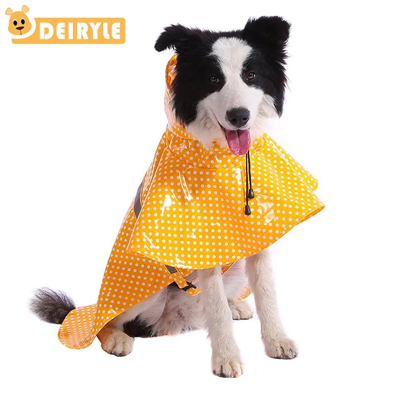 Регулируемый на плечо сумка для собак плащ дышащий Pet Дождь Куртка комбинезон с