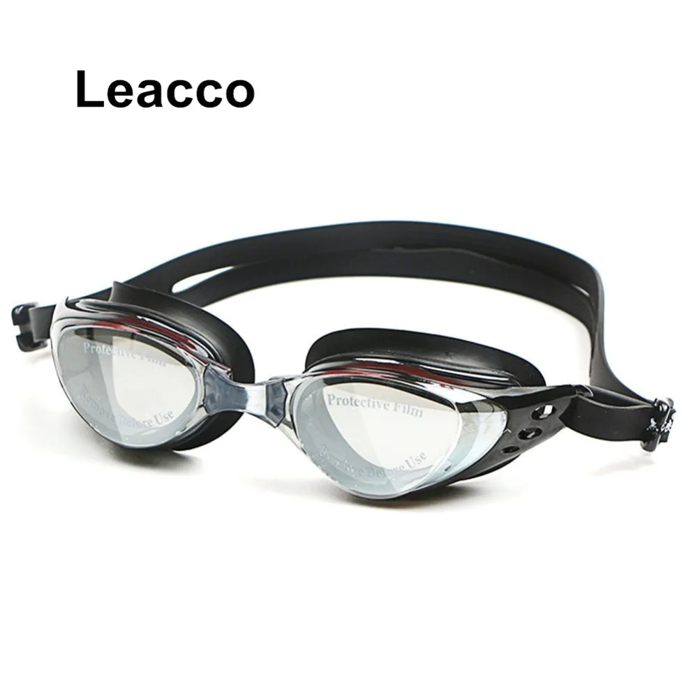 Очки для плавания при близорукости с силиконовым антизапотевающим покрытием |