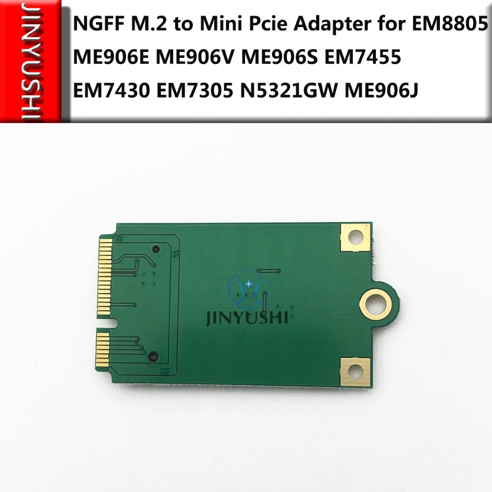 NGFF для мини-адаптера Pcie со слотом для sim-карты M.2 для карты передачи PCIE для EM7565 ME906S-158 EM06-E telite LN940 EM20 и т. д