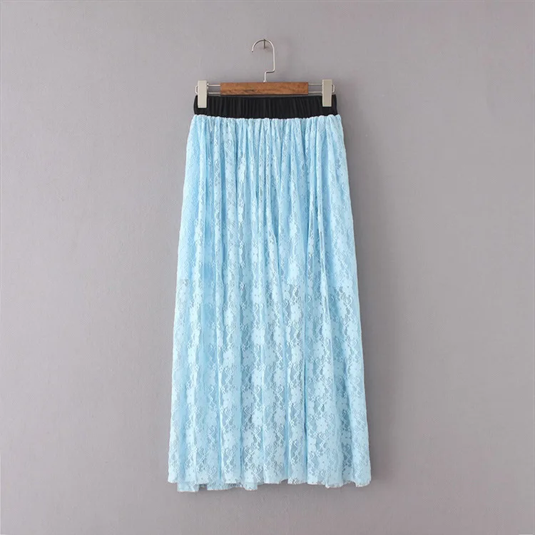 ASDS/кружевная юбка Для женщин элегантные летние Высокая Талия Юбки-карандаши 2018