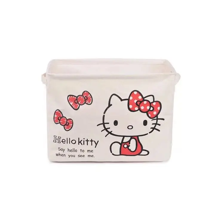 B Hello kitty корзина для белья My Melody Брезентовая складная корзина для хранения грязной одежды B54 - Цвет: B