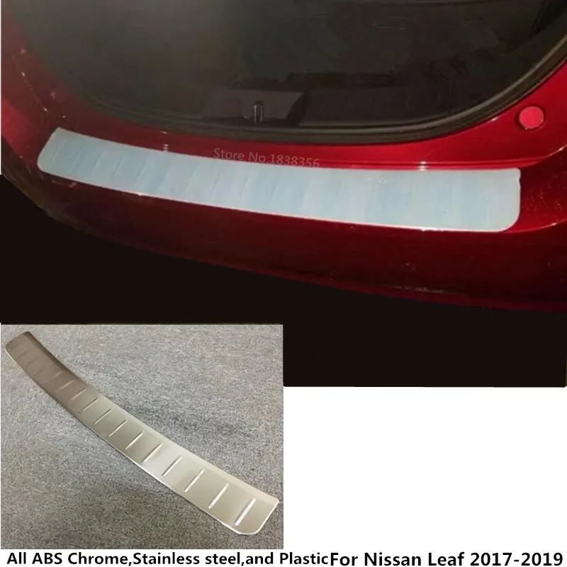 1 шт. автомобильная панель из нержавеющей стали для Nissan Leaf 2017 2018 2019 2020|Обивка