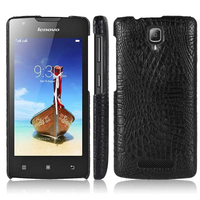 Чехол для телефона Lenovo A 1000 A1000 пластиковый чехол из крокодиловой кожи на заднюю