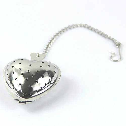 

Heart Shape Stainless Steel Infuser Filter Strainer Tea Spice Ball Spoon for kitchen accessories