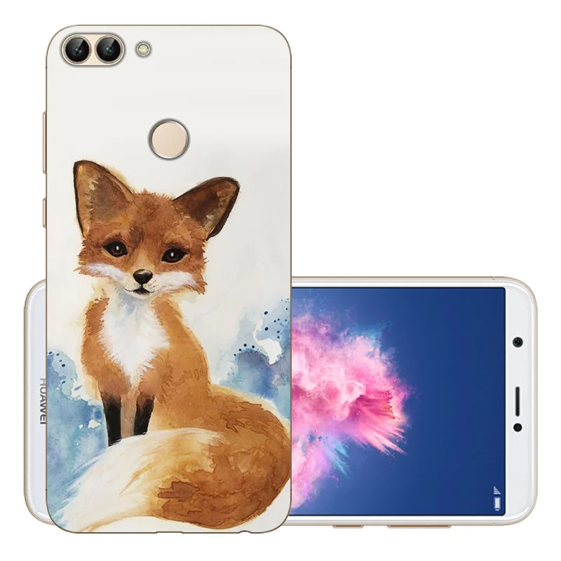 Чехол для Huawei P Smart силиконовый чехол Enjoy 7s задняя крышка телефона мягкий ТПУ 5 65