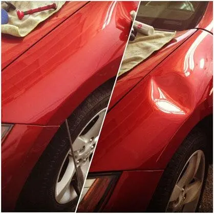 

WHDZ Paintless Dent Removal Kit Auto Body Paintless Dent Repair Removal Tool Kits Dent Puller Bridge Glue Puller Kits With Glue