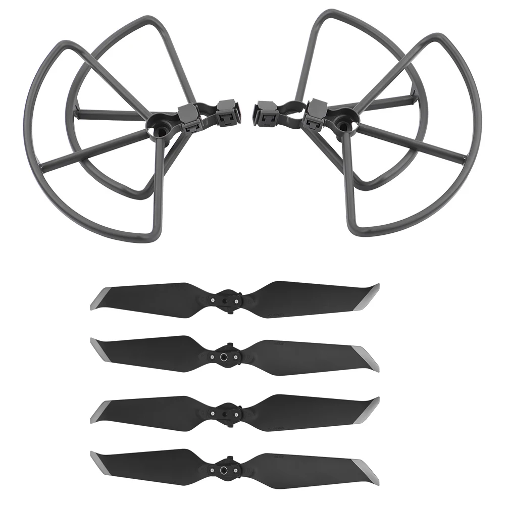 

4PCS Props Protector 8743F Low Noise Propeller for DJI Mavic 2 Pro Zoom Drone Spare Parts Blade Guard Protective Bumper Wing Fan