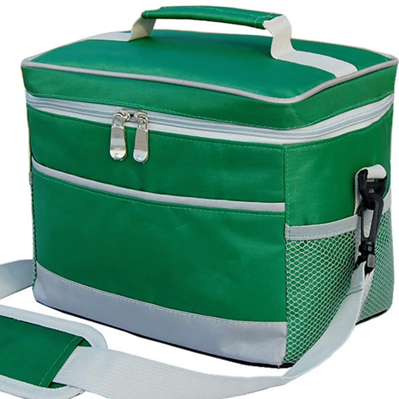 suitcase Cheap Large Volume  N Color Thermal Cooler Bag Fashion valiz 2-layers Picnic waterproof liner aluminum foil Food Bags