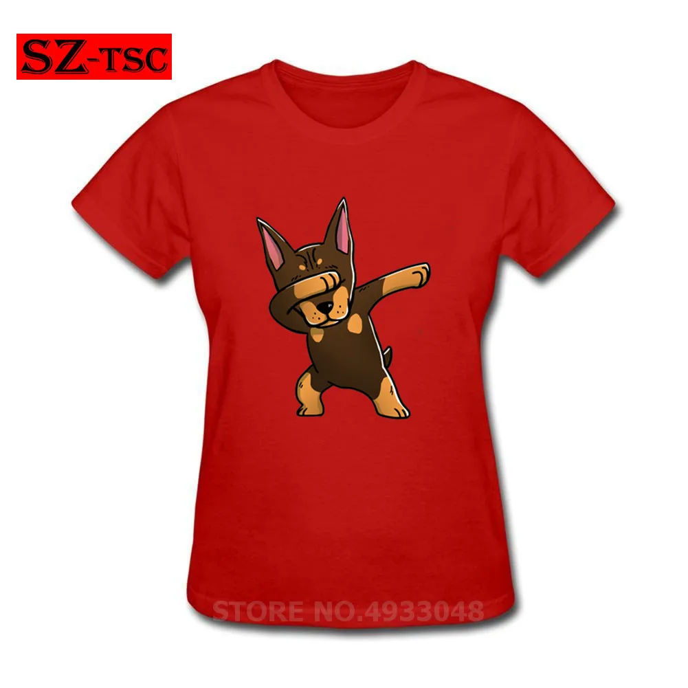 2019 Dobermann футболка Доберман Пинчер для питомцев собака щенок Военная работа