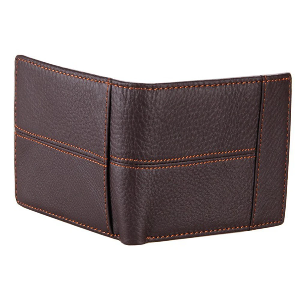 Jisoncase кошельки из натуральной коровьей кожи Bi-fold кошелек Винтаж OL человек высокой