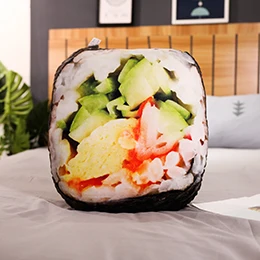 Nori sushi Еда плюшевые реалистичные закуски подушки 3D печать суши Стекло Пиво хот-дог гамбургер пицца подушки реквизит взрослый подарок - Цвет: Nori sushi