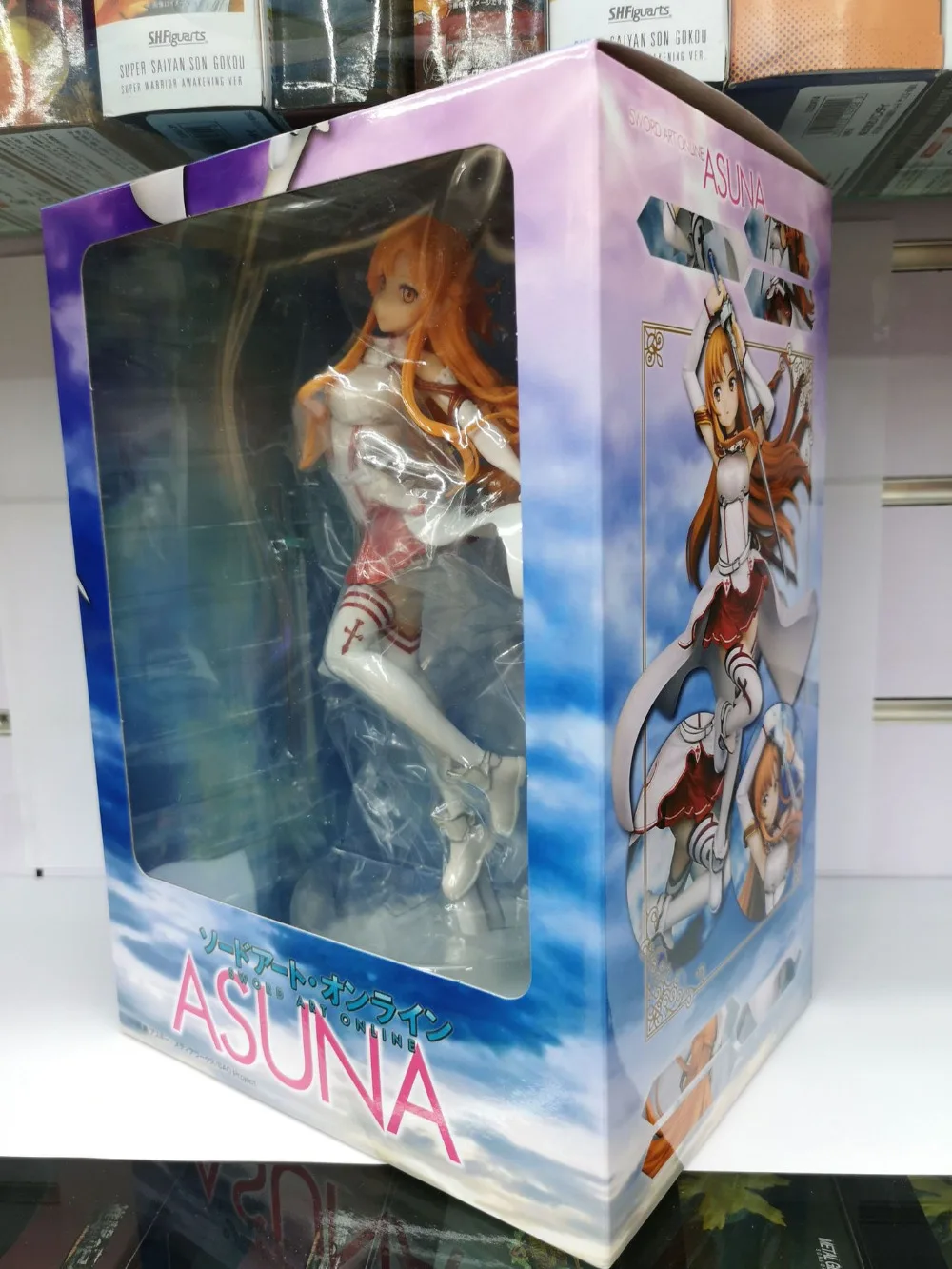 Аниме Sword Art Online САО Юки Асуна ПВХ фигурка Коллекция Модель игрушки куклы Brinquedos 23 см