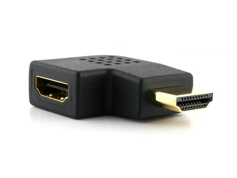 Адаптер Поворотный вертикальный с правой стороны HDMI 2016 шт./лот|angle hdmi|right angle hdmihdmi