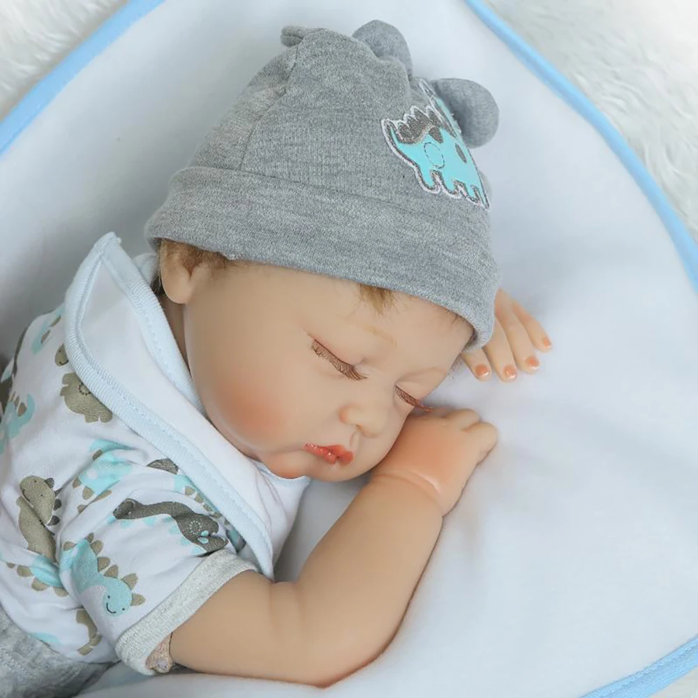 Модные куклы реалистичные 55 см Reborn Baby Doll мягкое тело Силиконовые Реалистичные