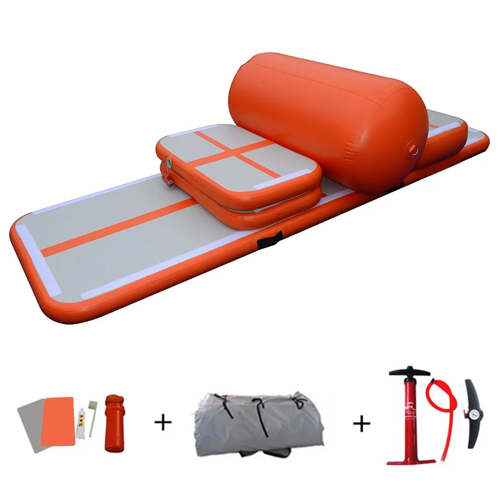 

Inflatable Gym Mat Set Of Inflatable Gym Mat (4mats 1roll)orange