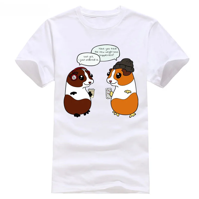 Guinea pig harajuku Мужская футболка xxxtentacion уличная Футболка camiseta hombre stranger things liverpool modis