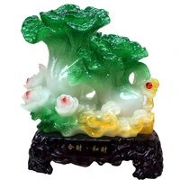 decoration art gift craft lucky decoration jade cabbage one hundred financial desktop decoration home opening gifts
