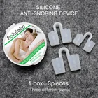 Антихрап, рельефная пробка от храпа, средства для сна, шумное устройство, зажим для носамягкий силиконантихрап, очиститель для носа, забота о здоровье