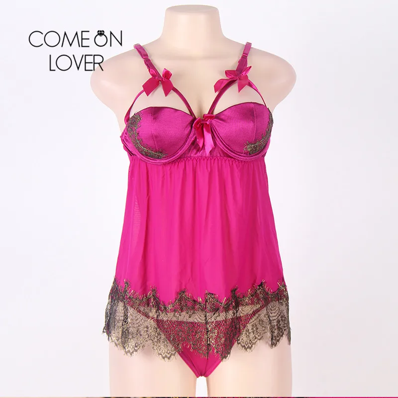 Comeonlover Eroticos товары для женщин романтика сексуальное розово красное кружевное
