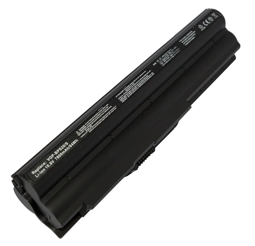 7800 мА/ч VGP BPS20/S Батарея для SONY VAIO VPCZ116GG VPCZ128GG VPCZ127GG VPCZ117FC VPCZ110 VPCZ119 BPL20 BPS20B VPC