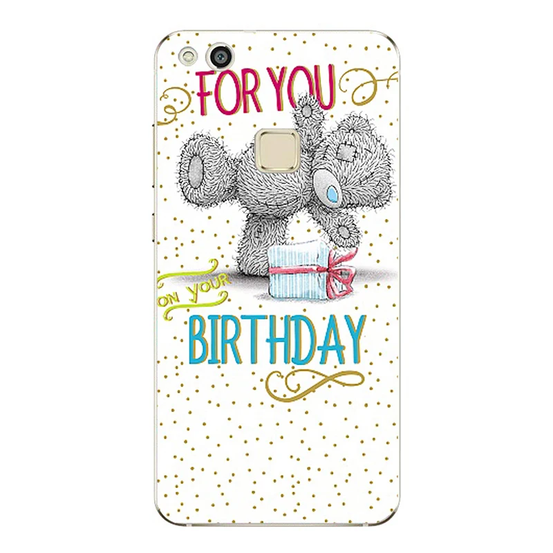 Чехол для Huawei Mate 9 10 Por P9 P10 P20 Plus Lite Honor V9 Tatty Teddy Me To You Bear мягкий силиконовый чехол