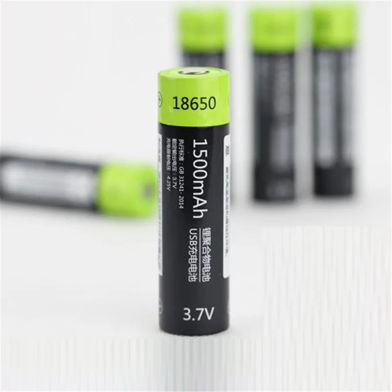ZNTER 18650 3 7 V 1500mAh USB перезаряжаемая Lipo батарея для радиоуправляемых передатчиков |