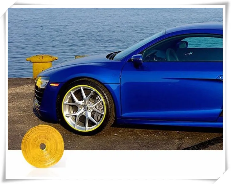 Автомобильный Стайлинг обода ступицы колеса декоративные Стикеры для