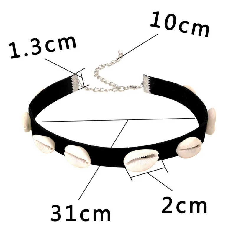 Винтажное модное ожерелье из сплава с раковиной для женщин подвеска морской пляж