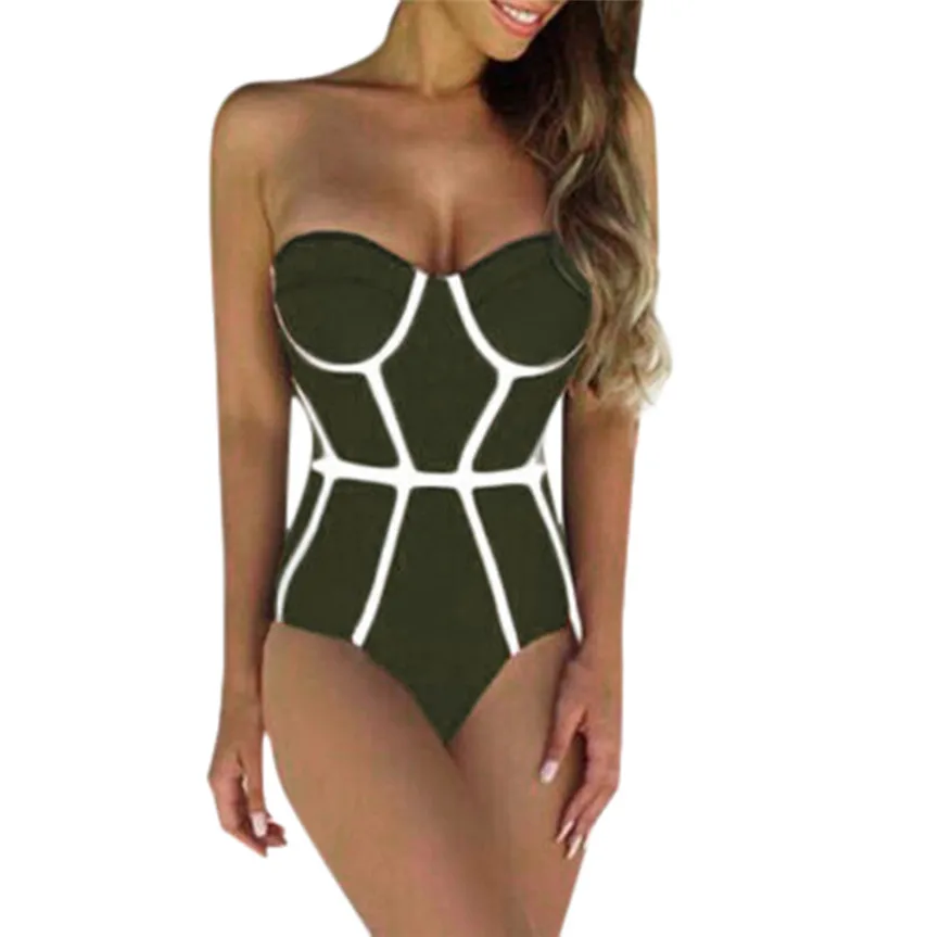 Женский купальник с пуш-апом F #4 новинка 2019 | Женская одежда