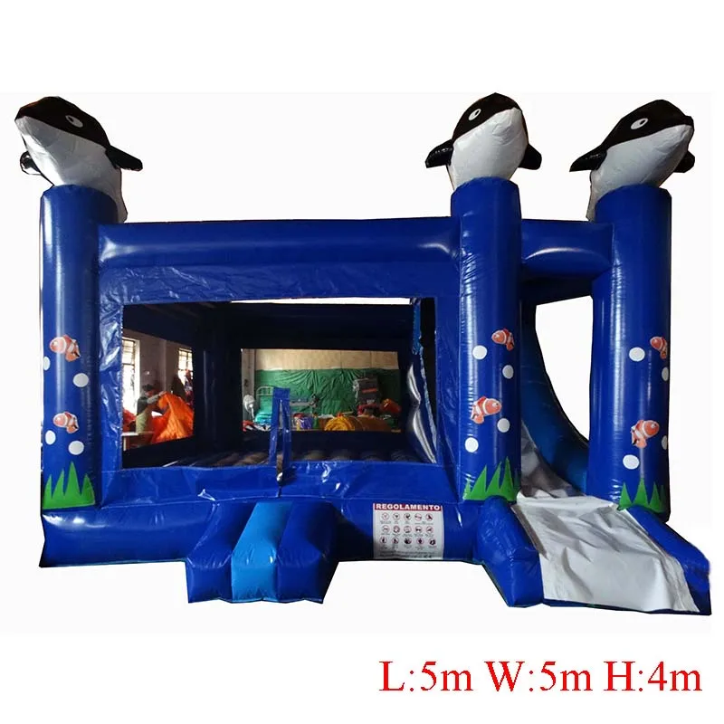 Fantastic Underwater World Theme inflatable bounce house jumping area outdoor/indoor moonwalk bouncer | Спорт и развлечения