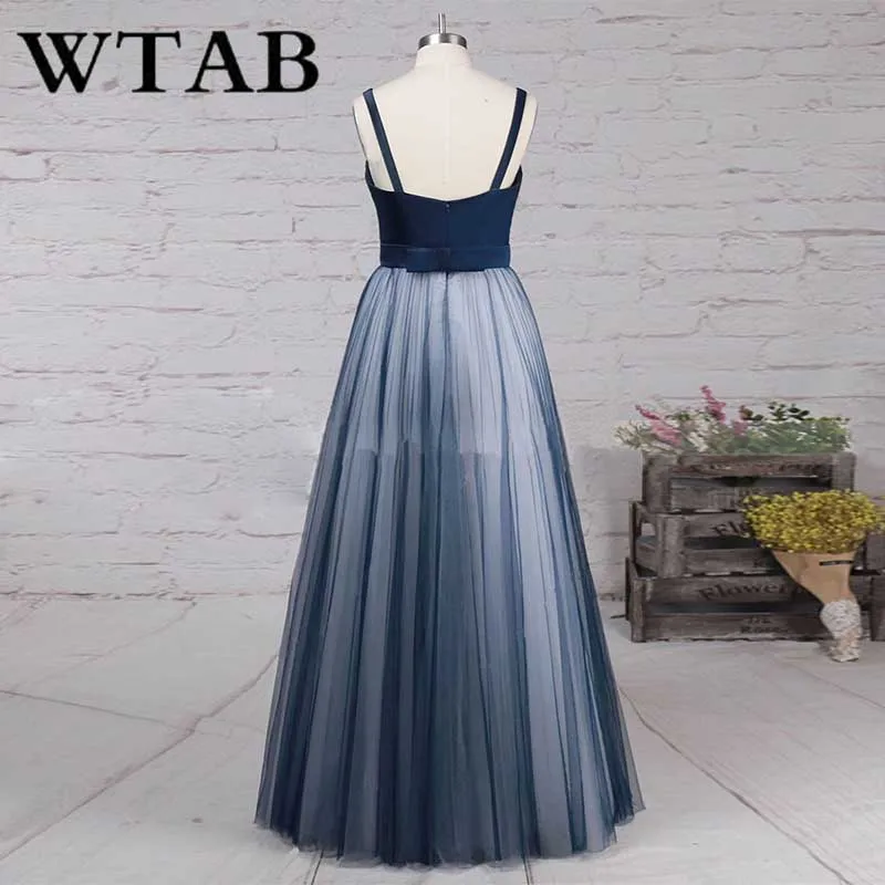 WTAB vestidos 2019 сексуальное летнее платье с открытой спиной Сетчатое лоскутное без