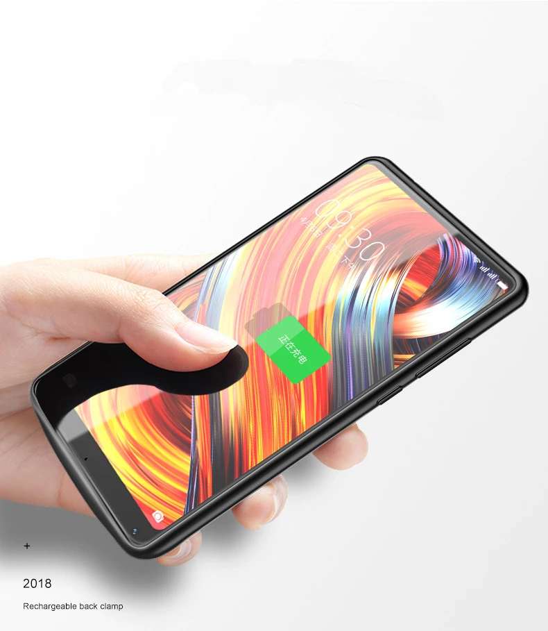 4700 мАч чехол для батареи для Xiaomi MIX 2 зарядное устройство чехол для телефона power Bank для Xiaomi MIX 2 Чехол для батареи Capa