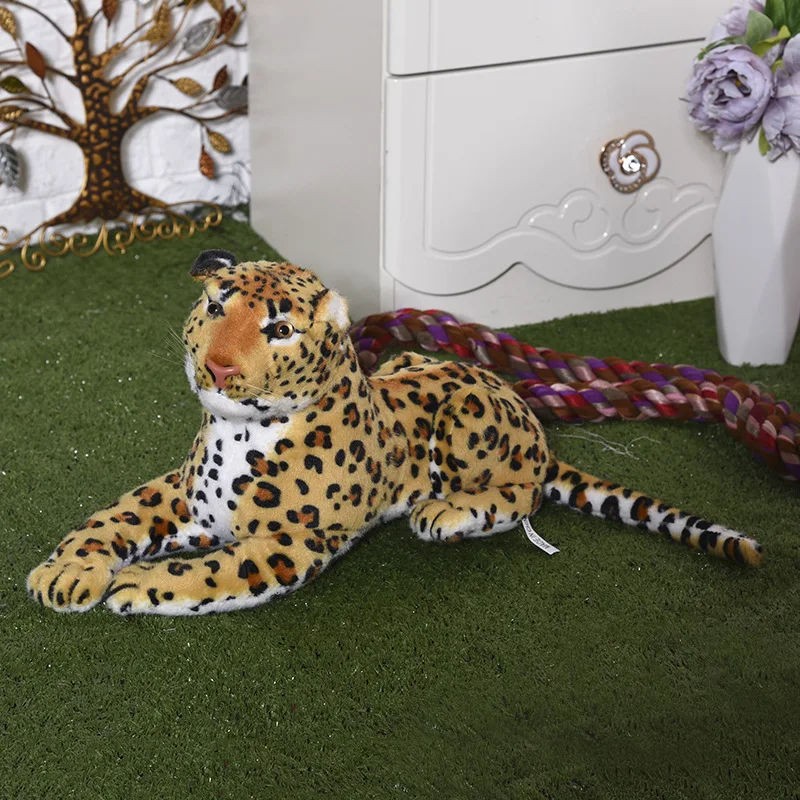 Плюшевая игрушка в виде леопарда примерно 40 см|birthday gift|plush toysleopard plush |