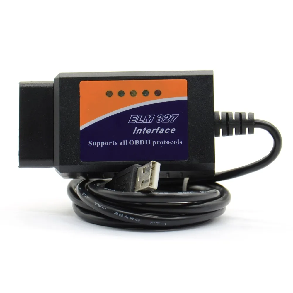 Elm327 usb с оригинальным чипом FT232RL и PIC18F2480 программным обеспечением elmконфигурации
