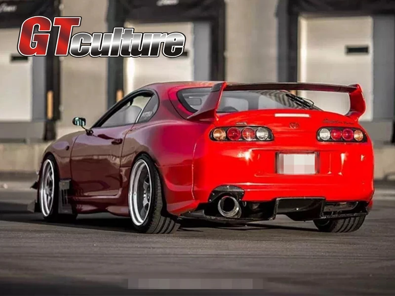 Подходит для лезвия из углеродного волокна 93-02 Supra JZA80 Задний спойлер крыла