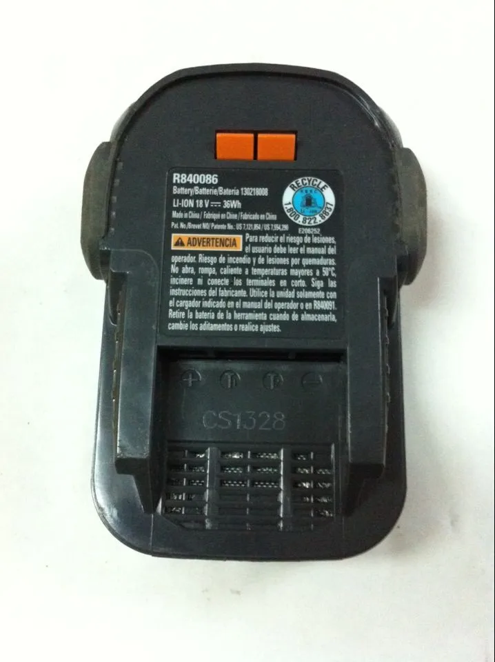 The United States RIDGID Ricci 18V 27wh (the new lithium battery electric quantity display color) |