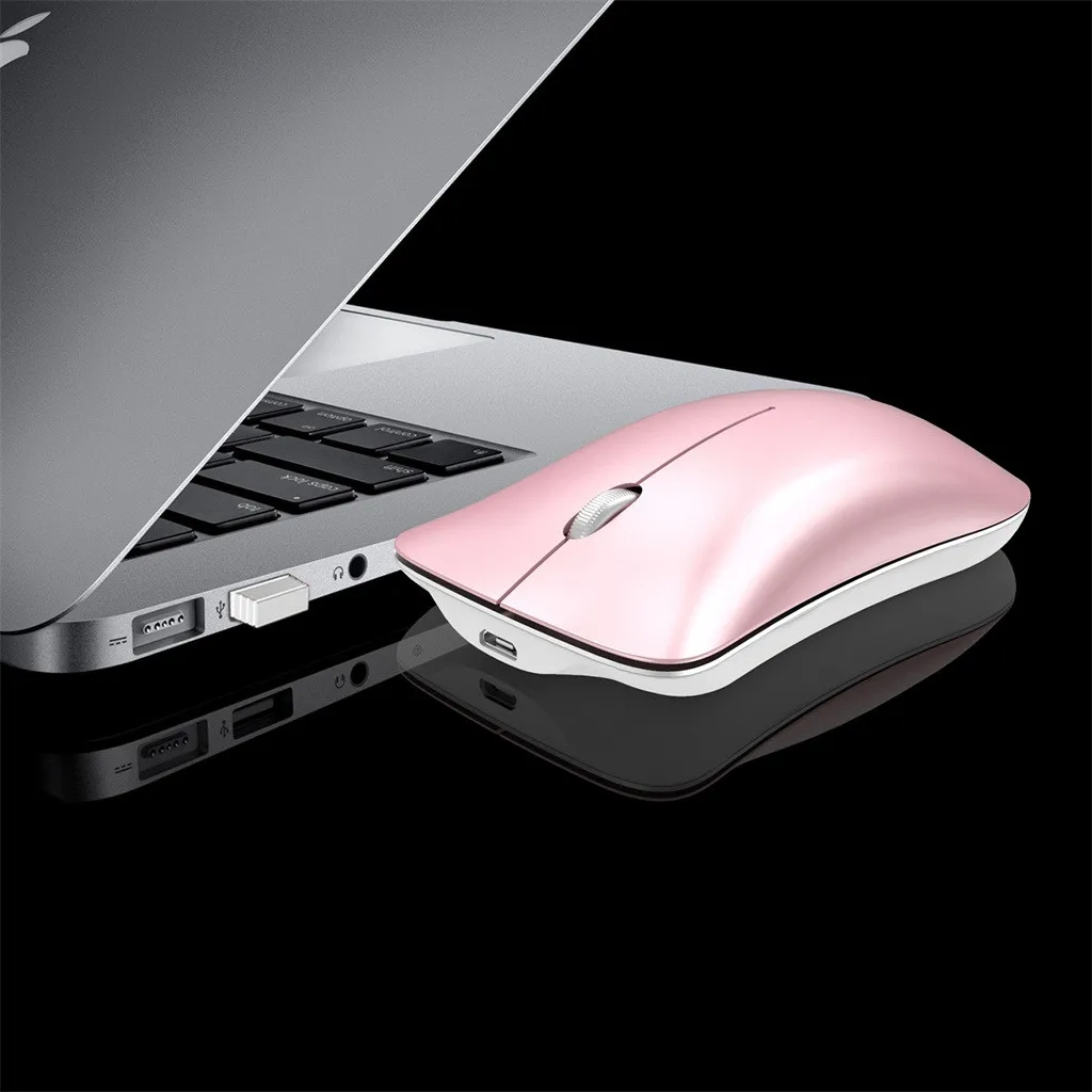 Компьютер Bluetooth Muis HXSJ T23 беспроводная мышь перезаряжаемая Бесшумная максимальная