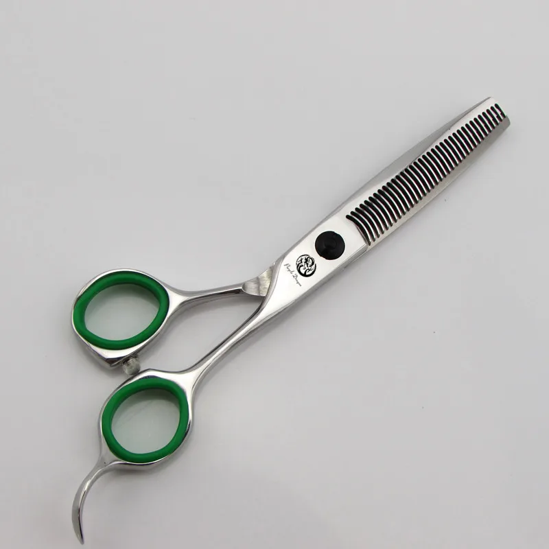 Purple Dragon 6 inch Hair Scissors Professional No Trace Barber Shear Ultra-small Thining Rate 10% Stainless Steel Haircut | Красота и