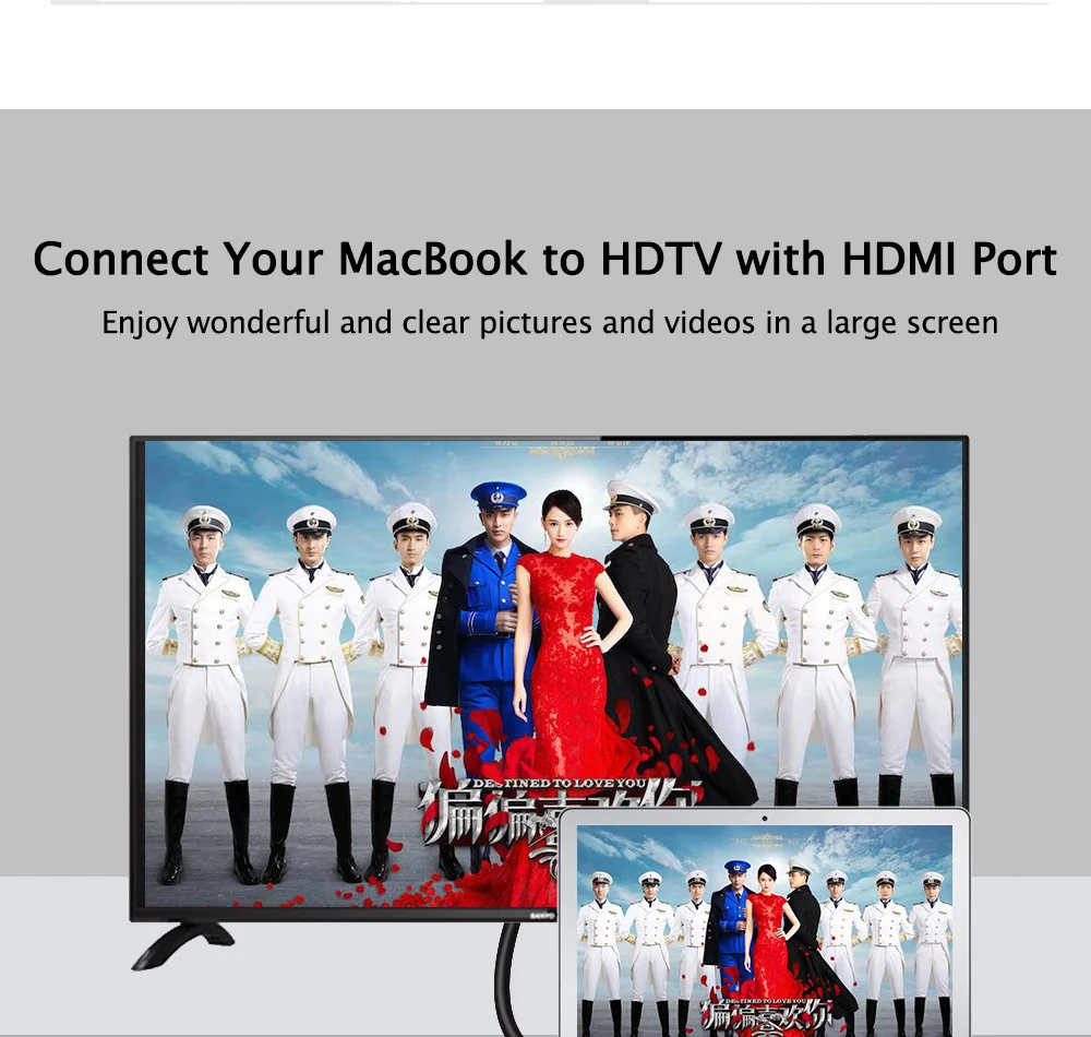 Type C к HDMI USB 3,1 зарядный конвертер USB-C 3,1 цифровой AV многопортовый адаптер для нового MacBook Mac