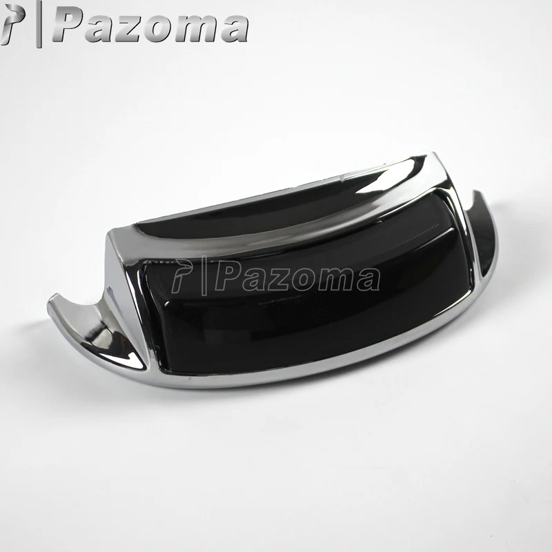 Smoke Motorcycle LED Auxiliary Rear Fender Tip Light w/Turn Brake Stop for Harley FLHTCU FLHTCUL FLHTK FLHTKL FLTRU |