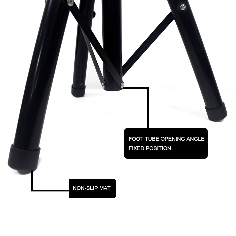 Museeq Heavy-Duty Tripod Speaker Stand - Adjustable Retractable with Bracket Mount for DJ/PA Speakers | Электроника
